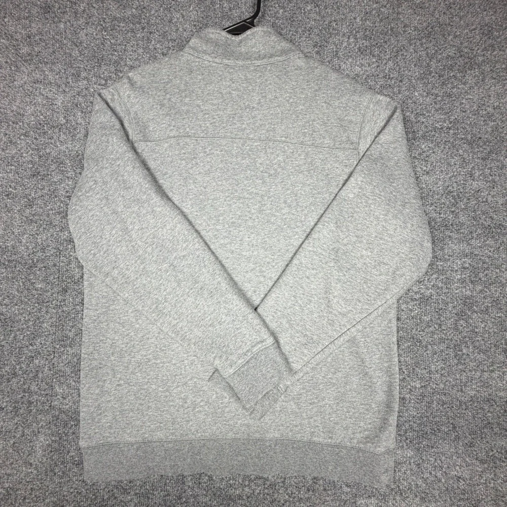 Columbia Mens Full Zip Sweatshirt Gray Fleece Jacket Mock Neck XM6174 Size M